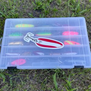 Decal on tackle box