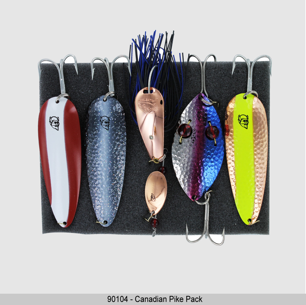 Canadian Pike Pack  Dardevle by Eppinger